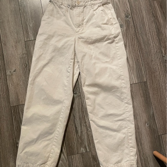 Aritzia Wide Leg White Jeans - Picture 6 of 7